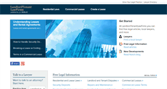 Desktop Screenshot of landlordtenantlawfirms.com